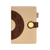 Agenda A5 personnalisé avec couverture en PU faite à la main et plusieurs pages intérieures pour les notes de réunion et les études
