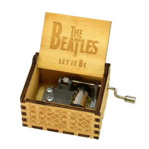 Caja de Música Personalizada con Manivela, Melodía de Mil Años, Cajas de Música Brasileñas, Caja de Música Muro - Product Image 1