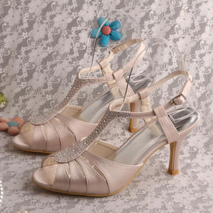 Sandali Dorati da Cerimonia con <span class=keywords><strong>Tacco</strong></span> Medio - Product Image 4