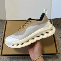 Chaussures de sport décontractées à lacets en cuir de vachette Cloud Branded, respirantes, pour la course en extérieur, style Cloudtilt Height