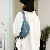 Style coréen polyvalent femmes taille sacs décontracté dames Oxford épaule téléphone sac multicouche femme sac à main bandoulière sacs à main
