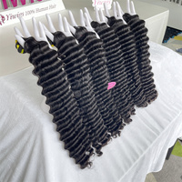 Yiwigs Vente en gros Vague Profonde Paquets de Cheveux Vendeur Remy Cheveux Tissage Extension Vietnamien Super Double Dessiné Cheveux Humains