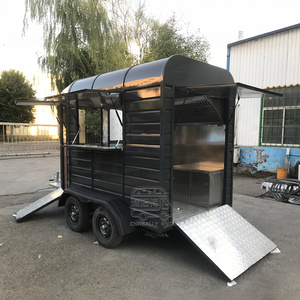 Churros Food Trailer Mobile Coffee Trucks Food Van Truck Mobile Vending Truck Breakfast Cart Outdoor Food Cart Food Kiosk Cart - Product Image 1