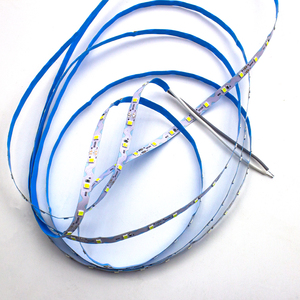 Personalizado S Type12V60led 2835 5V 12V 24V 30/60/120LEDs/<span class=keywords><strong>M</strong></span> Tira de LED flexible Cinta de luz blanca para carteles publicitarios HDCC - Product Image 1