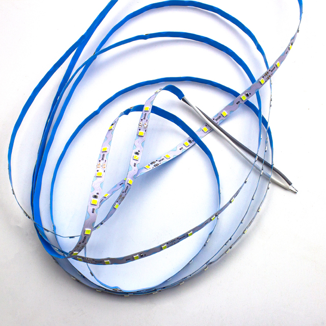 SMD2835 S-Shape Zigzag LED Strip 60LEDs/m 5V/12V/24V IP65 IP44  Waterproof Flex for Custom Sign Light