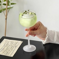 Copas de Vino de Cristal Esmerilado Estilo Mate, Elegantes, para Champán y Cócteles, Venta al Por Mayor