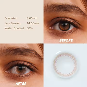 Venta Directa de Fábrica de Lentes de Contacto <span class=keywords><strong>Desechables</strong></span> de Seis Meses, Suaves, Naturales, Marrones y de Color - Product Image 3