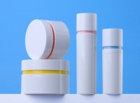 Pot en PP MONO AINA 50g 100g 200g pour crème visage, sérum, emballage avec bouchon à vis, impression sérigraphique personnalisée