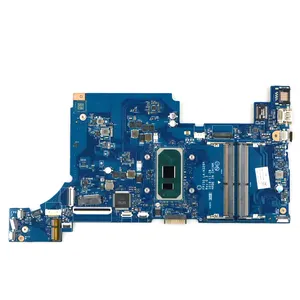 Pour HP 15-DW 250 G8 accessoires pc pas cher LA-H329P carte mère d'ordinateur portable avec CPU i7-1065G7 i3-1005G1 en Stock