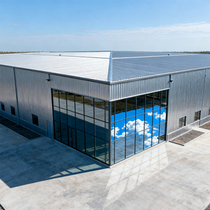 Hiện đại cổng thông tin khung thép cấu trúc xây dựng nhà prefab nhà để xe Kết Cấu Thép biệt thự kho - Product Image 3