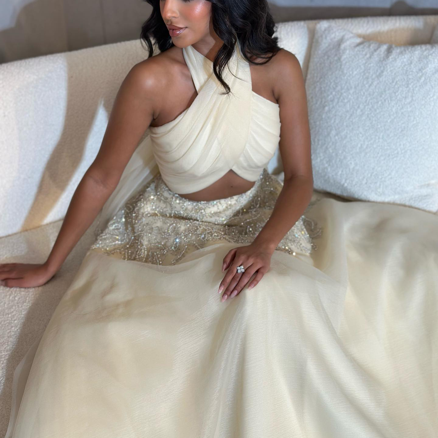 Low Price Beige Wedding Gown and Evening Dress Natural Waistline,  Customizable Options | Alibaba.com