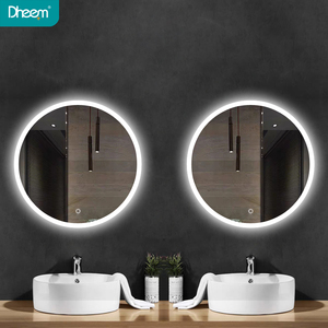 DHEEM Nordique En Gros Cheveux <span class=keywords><strong>LED</strong></span> <span class=keywords><strong>Toilette</strong></span> Miroirs - Product Image 1