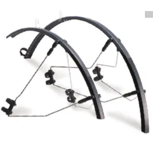 Bicycle Mudguards Fender Road Bike Front And Rear Mudguard Plastic Fender With Quick-Release Fender Stay