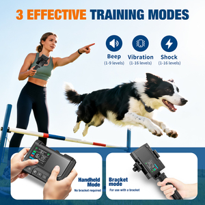 Clôture Électrique Sans Fil <span class=keywords><strong>pour</strong></span> <span class=keywords><strong>Chien</strong></span>, Entraîneur de Bordure en Plastique, Portée Ultra-Longue 800m, Étanche et Rechargeable <span class=keywords><strong>pour</strong></span> Extérieur - Product Image 6