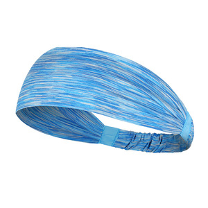 Summer <b>Sports</b> <b>Headband</b> Stripe Pattern Sweat Absorbing For Running Fitness Yoga Universal Size High Permeability - Product Image 2