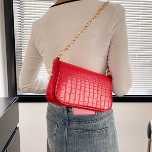Bolsos de Hombro Personalizados de Moda para Chicas Jóvenes, Bolsos de Mano de Mujer con Diseño de Cuadros de Cristal - Product Image 4