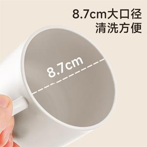Gobelet de brossage en plastique épaissi et résistant aux chutes pour usage domestique, dortoir avec poignée gobelet d'eau, gobelet simple pour rince-bouche - Product Image 5