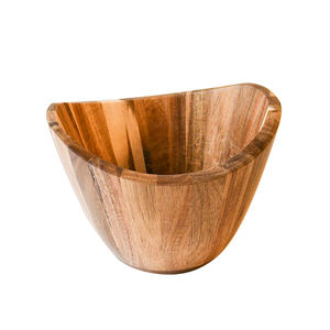 Kitchen Decorative Serving Solid Wooden Salad <b>Bowl</b> X <b>Large</b> for Fruits, Salad - Product Image 1
