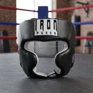 อุปกรณ์ป้องกันมือสำหรับการแข่งขันมวย IRON PUNCH USA โครงแมกนีเซียม หนังเทียมคุณภาพสูง บุหนา 4 ชั้น ระบบล็อคแบบคู่ - Product Image 5