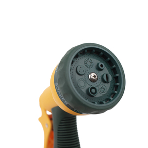 Kit de pistolet d'arrosage de jardin 7 fonctions multiflux avec régulation et arrêt du débit d'eau pour usage extérieur - Product Image 2