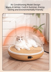 Smart <span class=keywords><strong>Cat</strong></span> <span class=keywords><strong>Bed</strong></span> Beheiztes Kühl katzen bett, Luxus Smart <span class=keywords><strong>Cat</strong></span> House mit Temperature in stellung - Product Image 6
