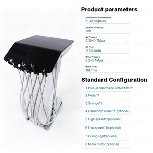 Kompresor udara turbin <span class=keywords><strong>Dental</strong></span> ultrasonik, Set Unit kursi <span class=keywords><strong>Dental</strong></span> dokter gigi, keranjang kursi seluler portabel bedah elektrik - Product Image 6