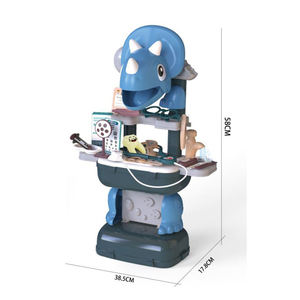 Kit médical à thème dinosaure Triceratops avec 37 accessoires, ensemble de jeu de rôle pour enfants, jouet de docteur pour anniversaire ou Noël - Product Image 3