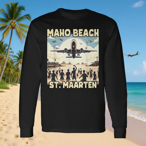 เสื้อยืดแขนยาวมาโฮบีช เซนต์มาร์เต็น - Product Image 3