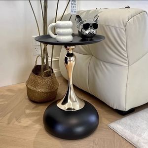 2025 Nordic Marble Coffee Table Living Room <b>Sofa</b> Side Few Modern Luxury Round Coffee Table <b>Small</b> Round Table - Product Image 2