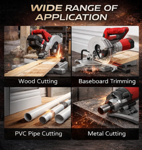 Sierra <span class=keywords><strong>ingletadora</strong></span> deslizante de aluminio de 305 mm para corte - Product Image 6