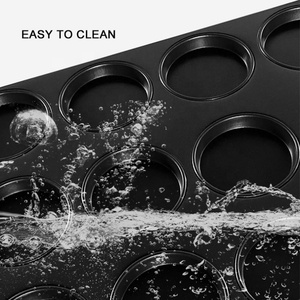 Comercial Bread Pans 4 Inch <strong>Hamburger</strong> Pans Nonstick Muffin <strong>Baking</strong> Pan 15 Cups Burger Bun Trays Aluminum Steel <strong>Baking</strong> Trays - Product Image 6