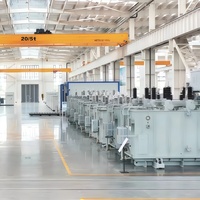 Transformateur immergé dans l'huile SCB11-250/10. Transformateur de puissance à bobine en résine coulée, entrée 10kV-11kV, sortie 440V, 50Hz, 220V/110V