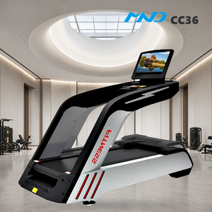 Tapis roulant commercial tendance avec écran LED, équipement de gym MND Fitness, équipement de qualité pour club de sport à Sao Paulo, facile à utiliser - Product Image 1