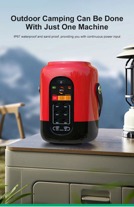 Di động năng lượng mặt trời Máy phát điện Lithium Ion 370wh 6 USB + 2 Type-C cổng đầu ra 100000mAh 500watt Trạm điện nguồn cung cấp điện - Product Image 5