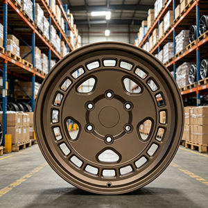 ล้อฟอร์จสีบรอนซ์ด้าน ขนาด 6x135 6x139.7 5x120 สำหรับ F-<span class=keywords><strong>150</strong></span> โตโยต้า แลนด์ครุยเซอร์ ทาโคมา เชฟโรเลต ซิลเวอราโด ขนาด 17-24 นิ้ว - Product Image 2