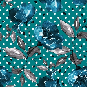 <span class=keywords><strong>Polyester</strong></span> 50 Mềm Căng Satin Voan Tùy Chỉnh Dot Với Hoa In Kỹ Thuật Số Cho Phụ Nữ Đêm Đảng Ăn Mặc Vải - Product Image 2