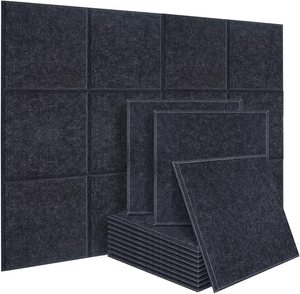 Panneau insonorisant en fibre de polyester pour salon, protection environnementale intérieure, <span class=keywords><strong>isolation</strong></span> acoustique décorative - Product Image 6
