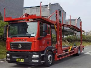 Transporteur de <span class=keywords><strong>voiture</strong></span> squelette plat avec couvercle anti-poussière et camion Semi-remorque de Transport à vendre - Product Image 4