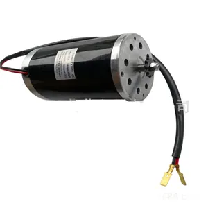 Electric Vehicle Motor Accessories East China High Speed Brush Motor 48V1000W Brush Electric Motor