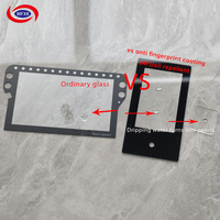 Plaque de verre trempé enduit sur mesure AR/AG/AF anti-reflet, panneau en verre aluminosilicate pour maison intelligente