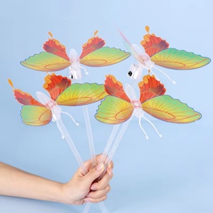 Bâton lumineux LED Papillon pour enfants, jouet lumineux coloré à main, cadeau magique, jouet papillon lumineux oscillant - Product Image 4