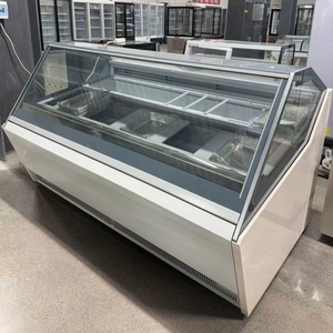 Vitrine Réfrigérée Commerciale de Haute Qualité pour Crèmes Glacées et Gelatos – Idéale pour Restaurants, Buffets et Hôtels - Product Image 6