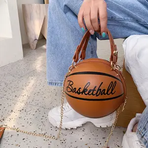 बास्केटबॉल पर्स हैंडबैग छोटी लड़की मिनी पर्स और हैंडबैग