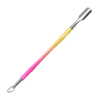 Nouvel Arrivage Outils de Manucure et Pédicure Double Tête : Repousse-cuticules et Cuillère à Cuticules Dégradé pour Nail Art