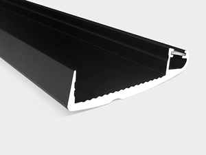 45 độ xiên sáng nhôm hồ sơ dẫn dưới ánh sáng nội các cho 36mm dày Kệ Hội Đồng Quản Trị - Product Image 3