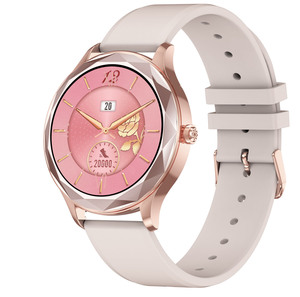 Nouvelle arrivée <span class=keywords><strong>2021</strong></span> Montre intelligente Dt86 Bracelet en fer Montre de luxe pour femmes Fréquence cardiaque Pression artérielle Suivi sportif Montre intelligente - Product Image 2