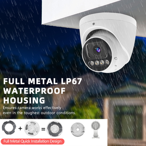 OEM 12MP 5-fach Optischer Zoom IP POE Dome-Kamera NDAA WDR Nachtsicht Vollfarbige KI-Erkennung IP67 Outdoor CCTV Sicherheitskamera - Product Image 2