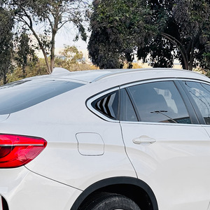 Car Window Decals Piano Black Carbon Fiber Texture Adhesive ABS For BMW X6 F16 2015-2019 Exterior Modification - Product Image 3