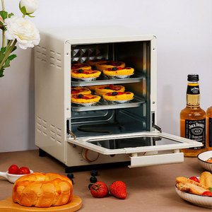 <span class=keywords><strong>Four</strong></span> électrique 15L <span class=keywords><strong>grande</strong></span> <span class=keywords><strong>capacité</strong></span>, idéal pour la cuisson de pizzas et pains, friteuse à air, grill, <span class=keywords><strong>four</strong></span> à convection, <span class=keywords><strong>mini</strong></span>-<span class=keywords><strong>four</strong></span> grille-pain pour camping-car et maison - Vente chaude - Product Image 5