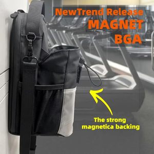 Custom Magnetic Gym Bag with <b>Strong</b> <b>Magnets</b> Crossbody Watelbottle Holder Personalized Patch Design Magnetic Gymwater Bottle Bag - Product Image 5